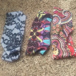 3 Headbands Hardly Used