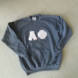 Alpha Phi crew sweatshirt
