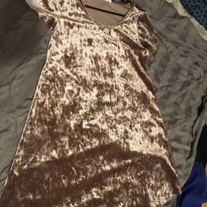A Line Velvet dress