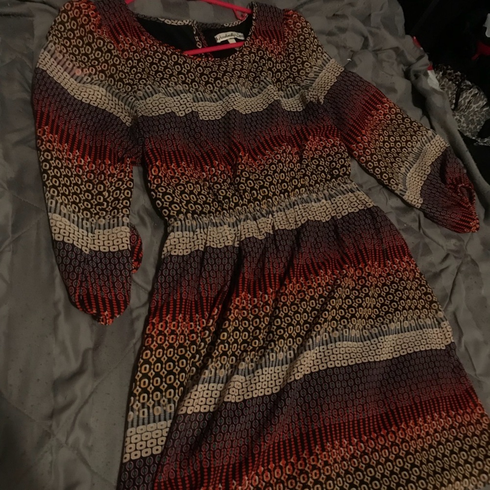 3/4 sleep skater dress