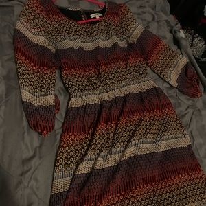 3/4 sleep skater dress