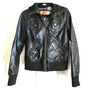 Leather jacket