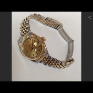 Authentic Ladies ROLEX Perpetual datejust watch.