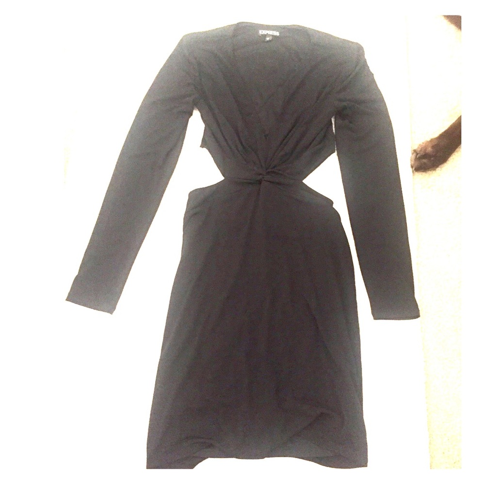 Express Cutout Cocktail Dress