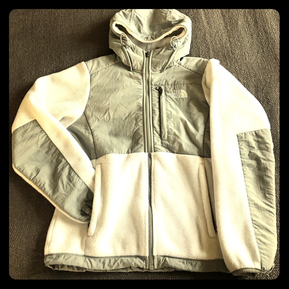 The north face zip up fleece jacket