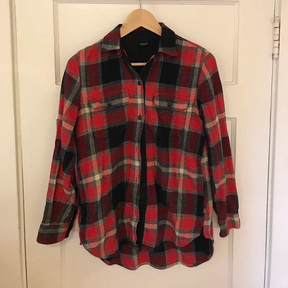 Madewell Boyfriend Flannel
