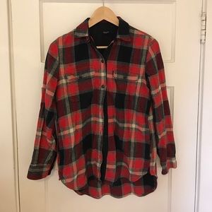 Madewell Boyfriend Flannel