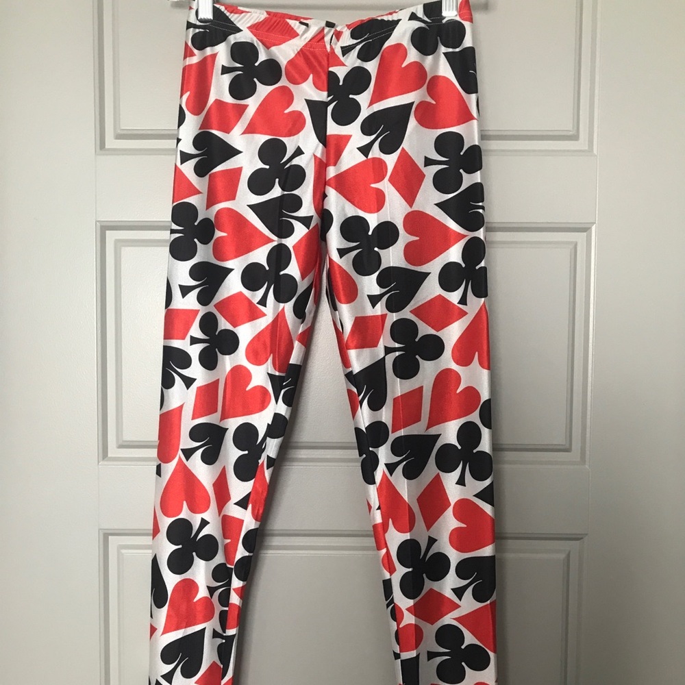 Card Leggings ♠️♣️♥️♦️