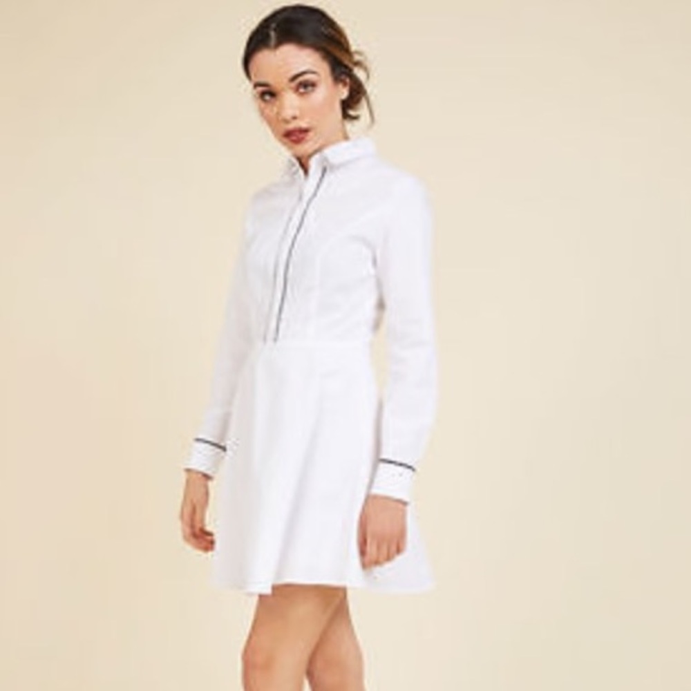 Modcloth English Factory "Promising Polish" dress