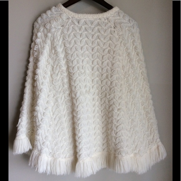 🍁ILGWU🍁 Vintage Poncho! Union made, Beautiful! - Picture 3 of 7