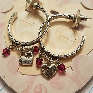Hoop earrings