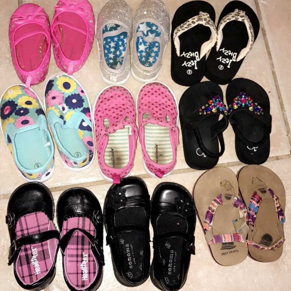 Toddler girl Shoe Lot!
