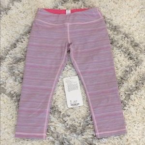 Ivivva girls crop leggings- size 10