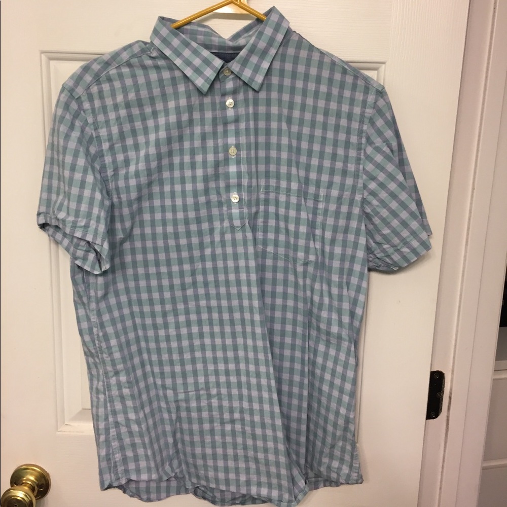 Banana Republic Short Sleeve Dress Shirt