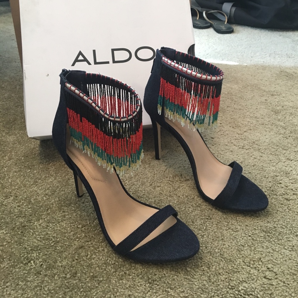 Franssie Aldo high heel dress sandals