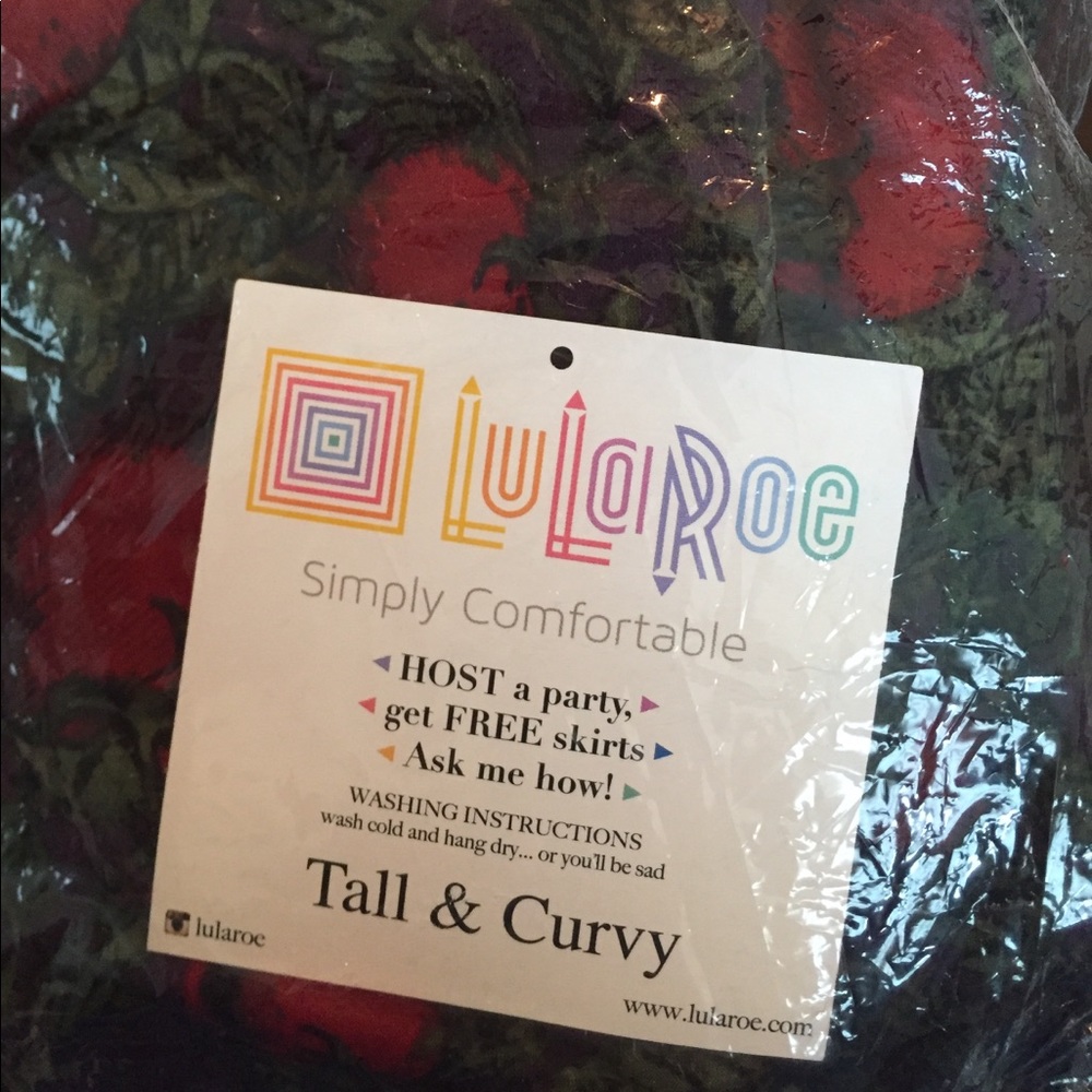 Bnwt TC tomato 🍅 leggings