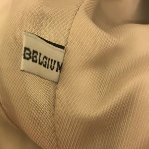 Tie dye Ann Demeulemeester suede vintage jacket