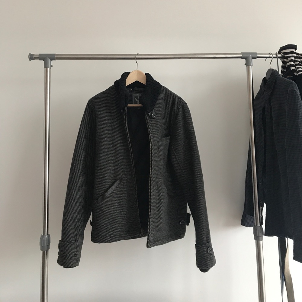 Grey and Black Spiewak & Sons Jacket