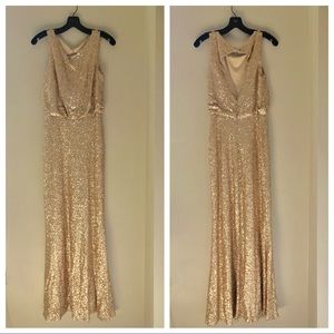 Sorella Vita Gold Sequin Dress