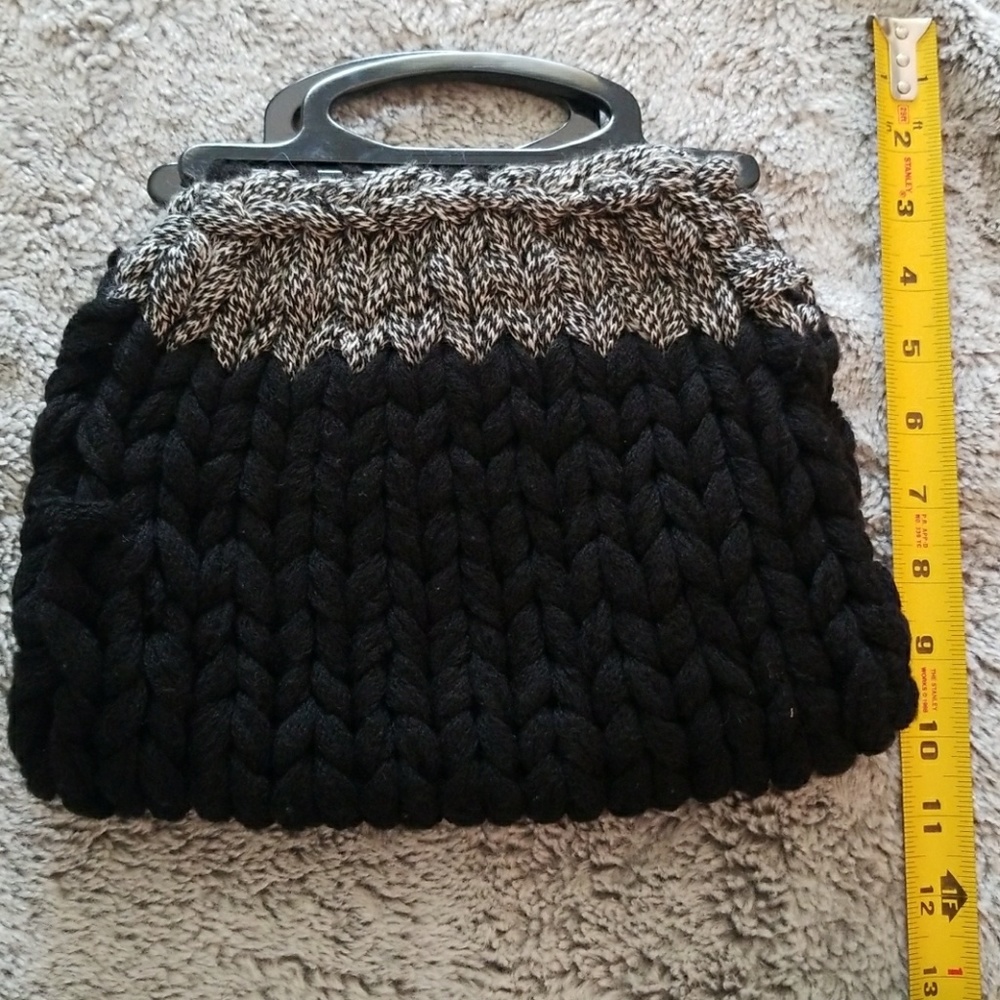 Upcycled sweater bag