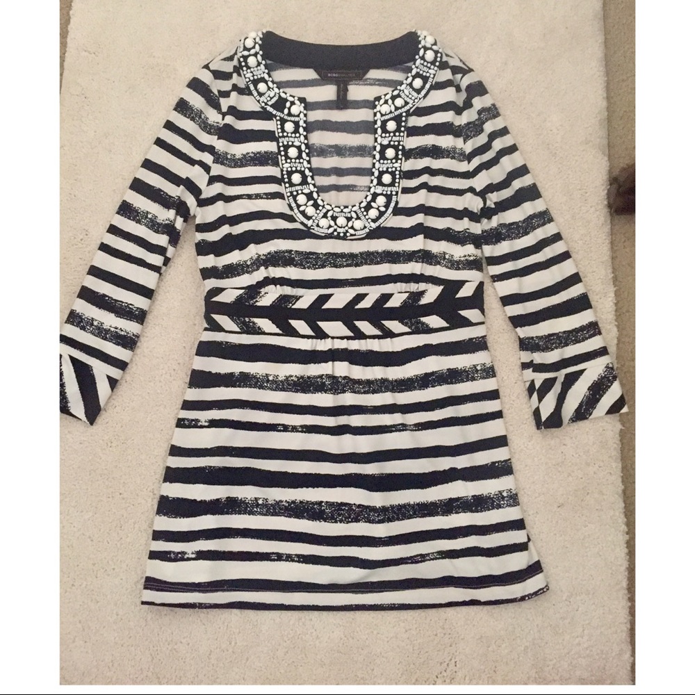 BCBG Bead Embellished Top