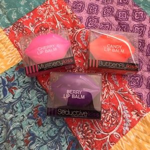 SET OF 3 Lip Balms