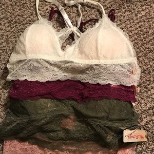 Lace bralette (Set of 4)