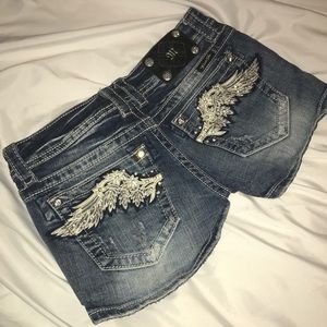Size 26 Miss Me shorts