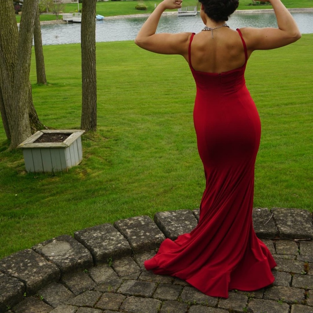 Jovani Red Prom Dress