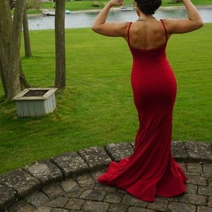 Jovani Red Prom Dress