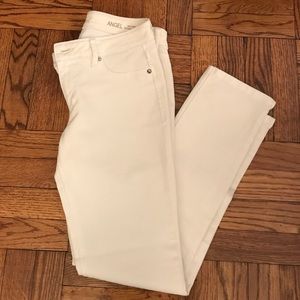 DL1961 white denim jeans