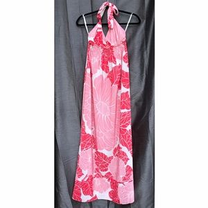 Giani Binni Pink Floral Maxi Dress S