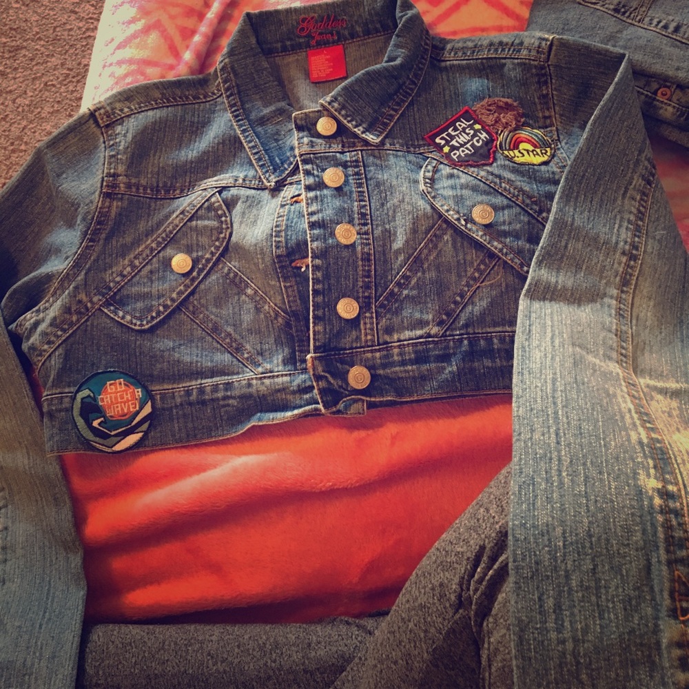 Goddess jeans vest