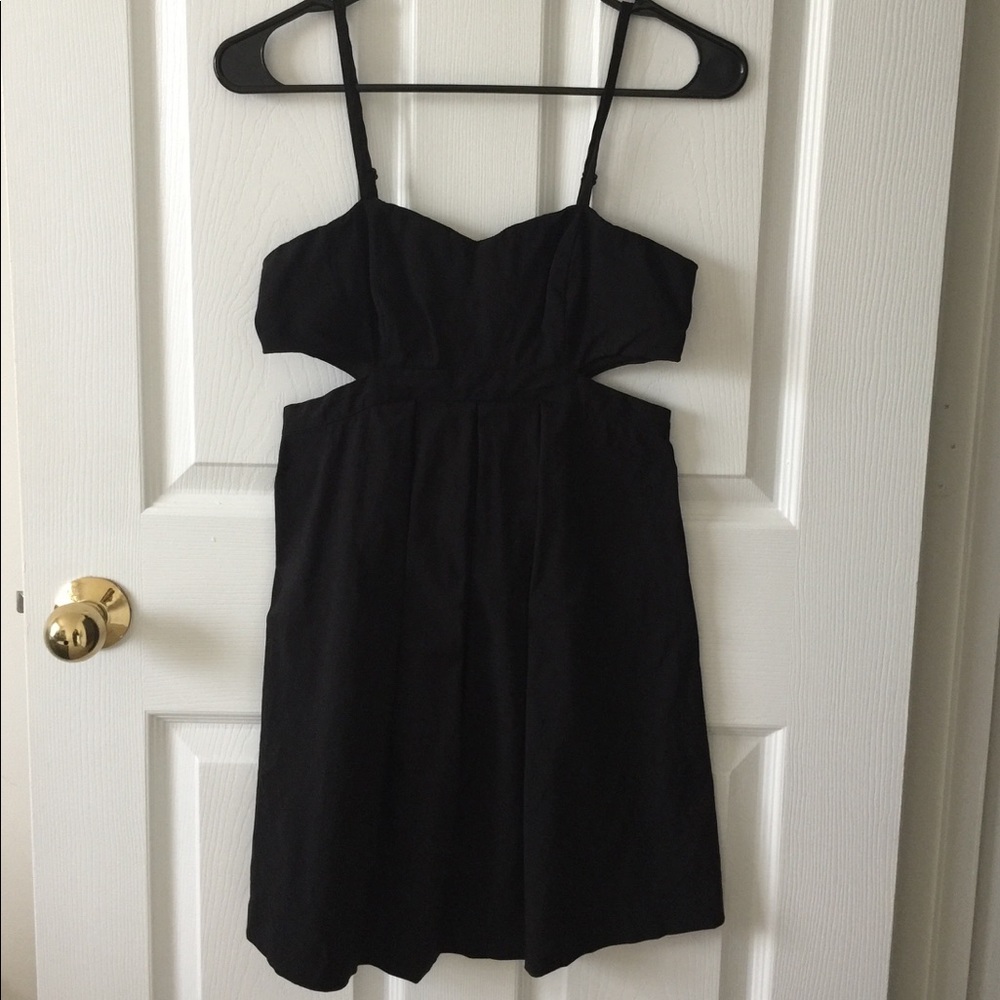 Black cutout dress by Sparkle & Fade
