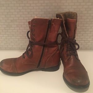 Steve Madden Troopa Boots with Fur