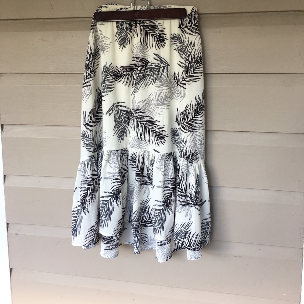 High Low Midi Skirt