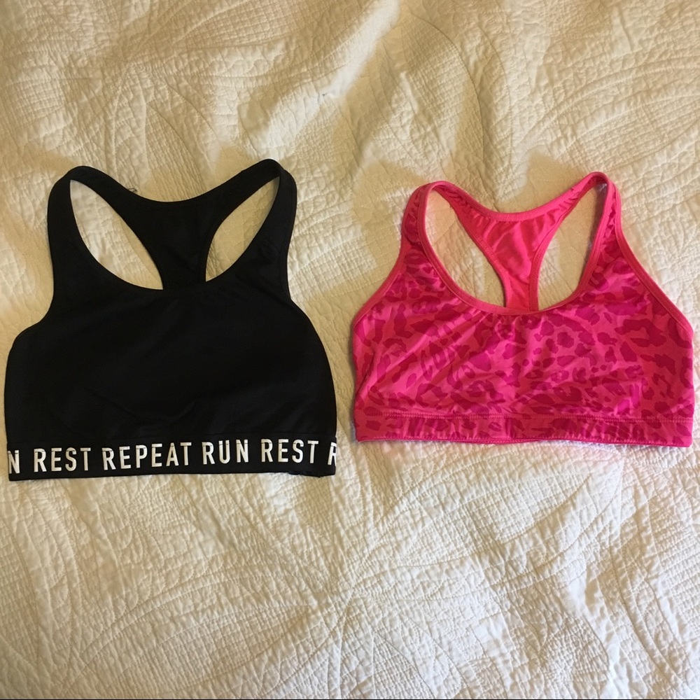XS sports bras