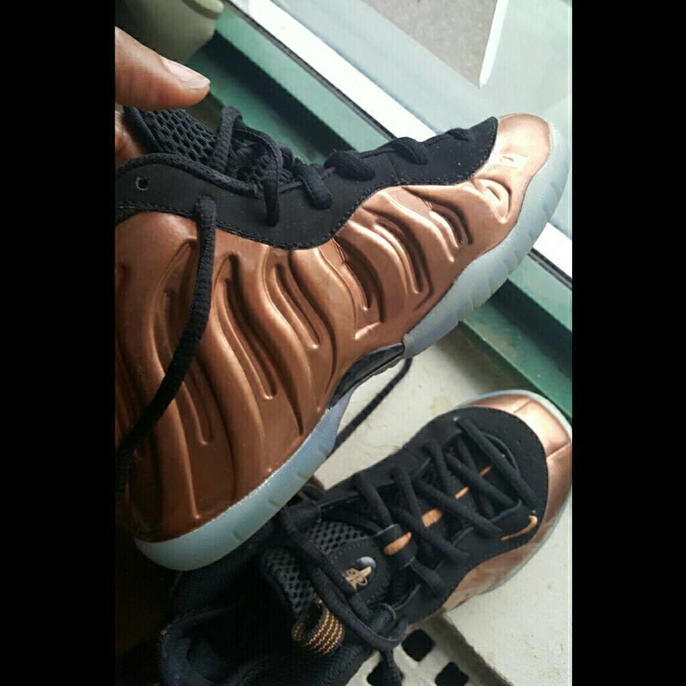 Kids Copper/black Foamposite