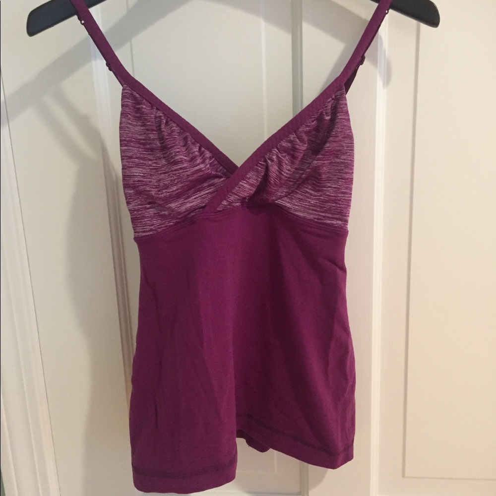 Lululemon purple bra top