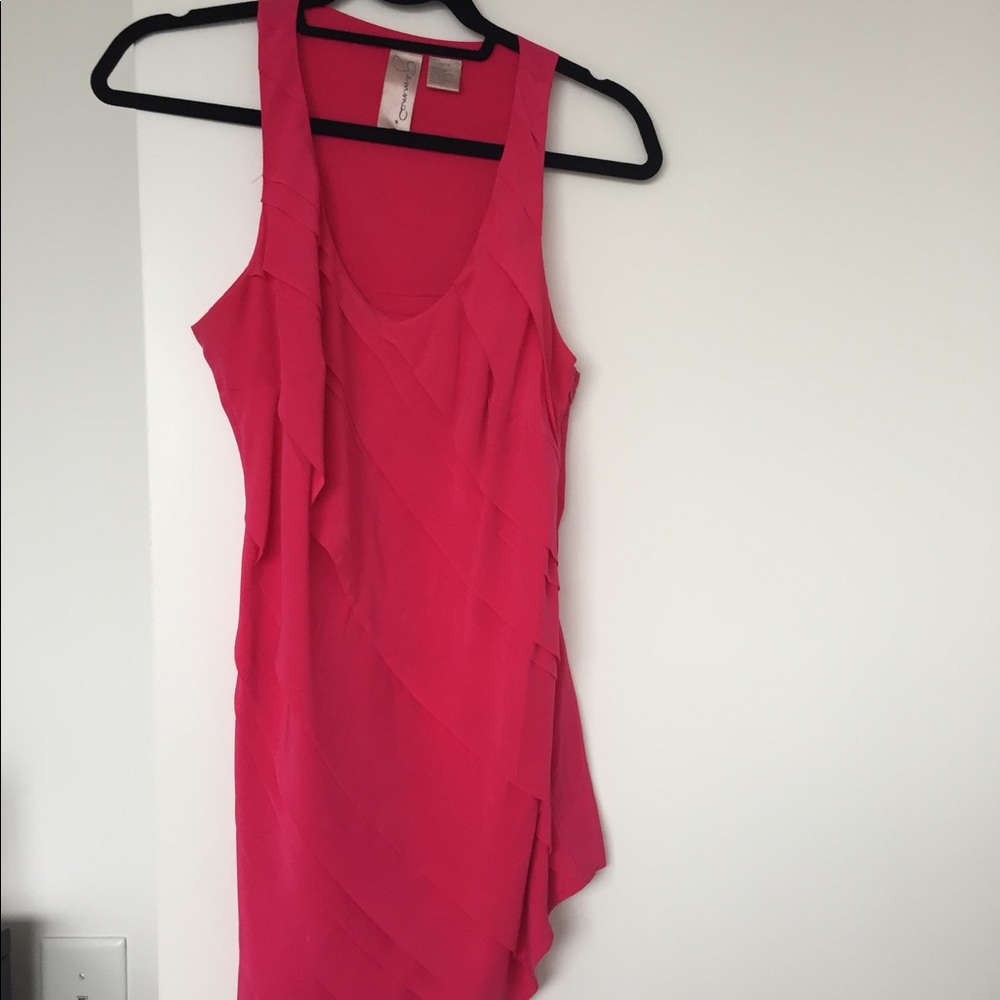 Pink Tank Top Blouse