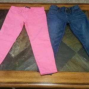2 pair of girls Children's Place pants
