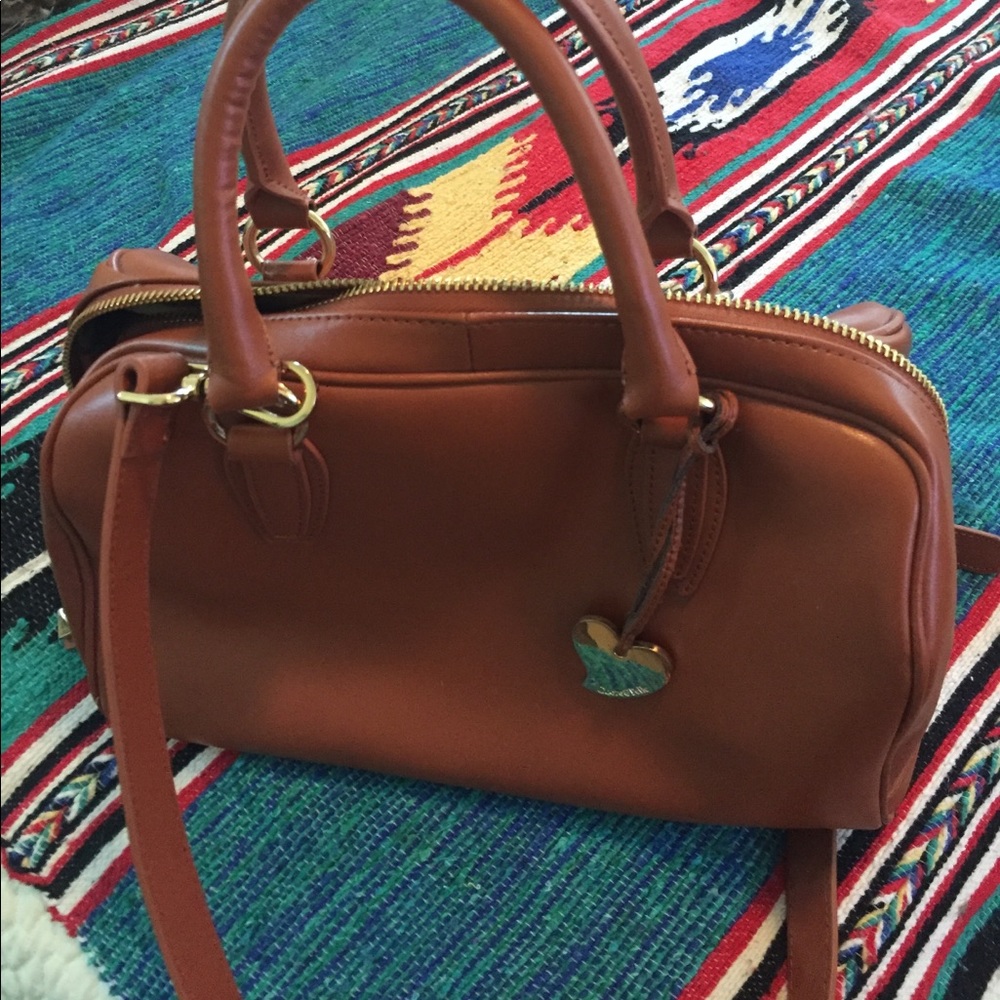 Cognac handbag