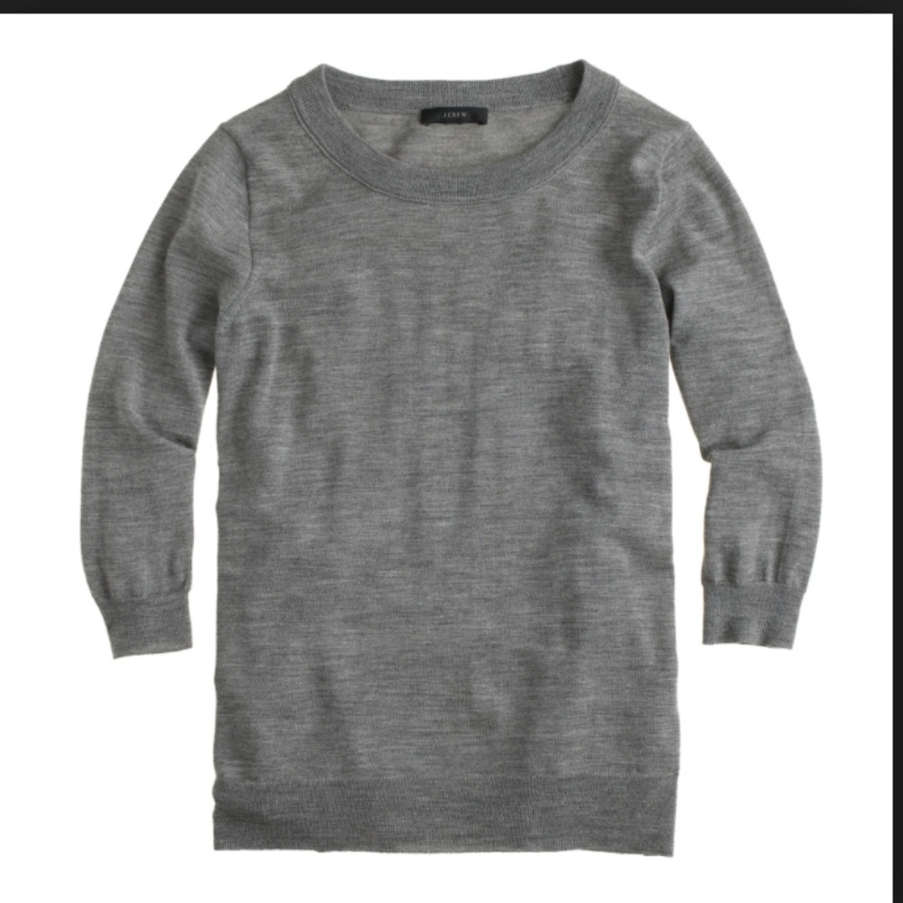 J Crew Tippi sweater grey size S