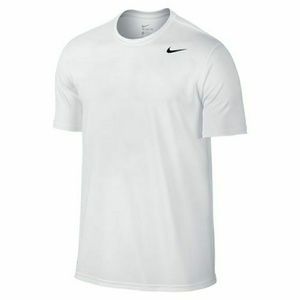 White Nike shirt