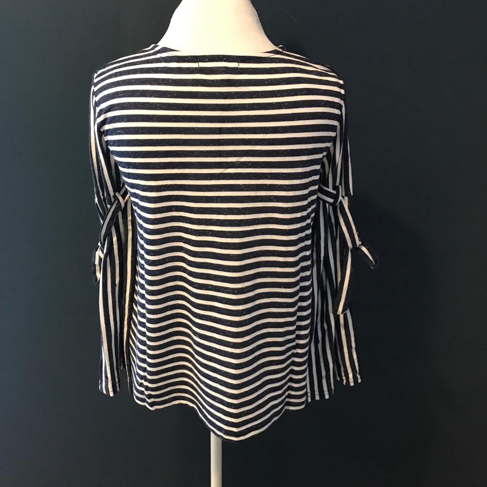 Navy & White Striped Top - Picture 8 of 8