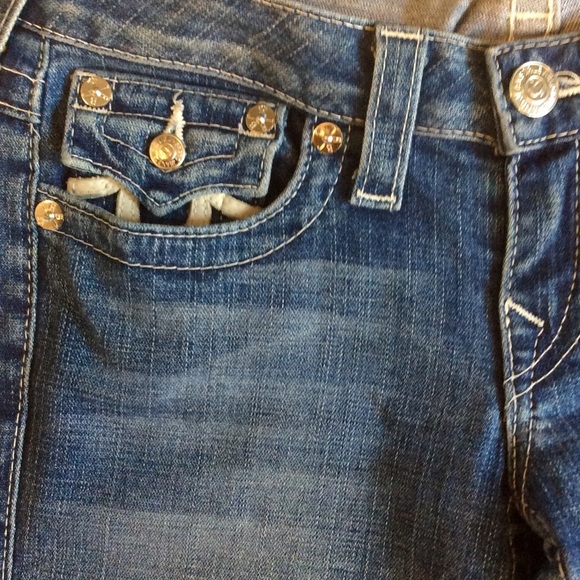 True Religion Billy Leather Trim Pockets - Picture 2 of 7