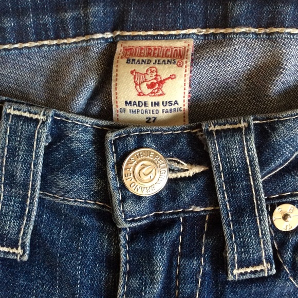 True Religion Billy Leather Trim Pockets - Picture 3 of 7