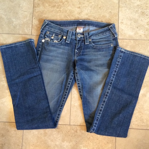 True Religion Billy Leather Trim Pockets - Picture 5 of 7