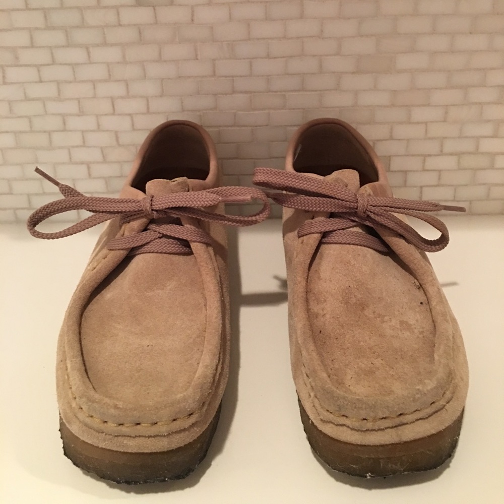 Clark's Original Wallabee, tan size 7M