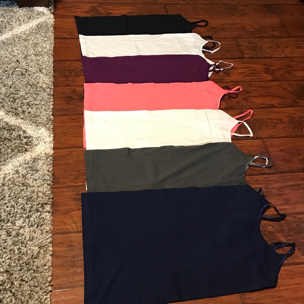 7 seamless camisoles